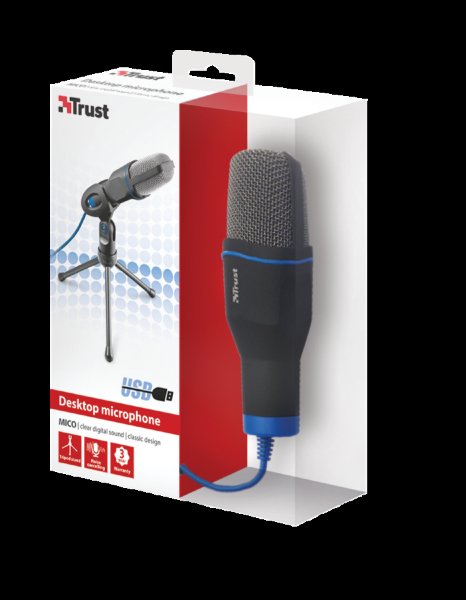 mikrofon TRUST Mico USB Microphone - obrázek č. 1