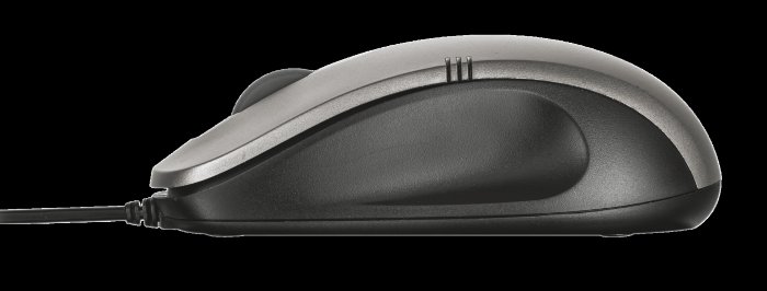 myš TRUST Ivero Compact Mouse - black/ grey - obrázek č. 1