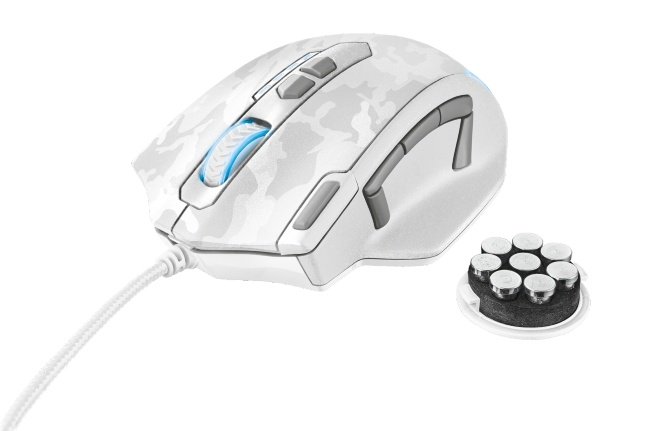 myš TRUST GXT 155W Gaming Mouse - white camouflage - obrázek č. 1