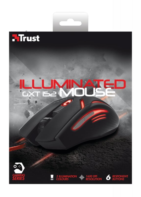 myš TRUST GXT152 Illuminated Gaming Mouse - obrázek č. 4