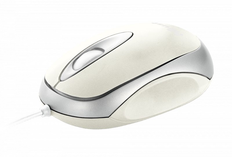 myš TRUST Centa Mini Mouse White, USB k NB - obrázek produktu