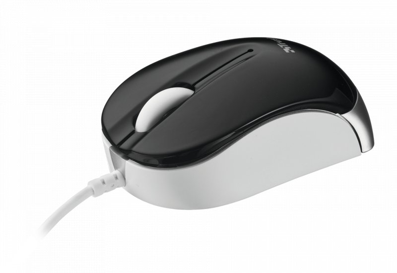 myš TRUST Nanou Micro Mouse - Black, USB - obrázek produktu