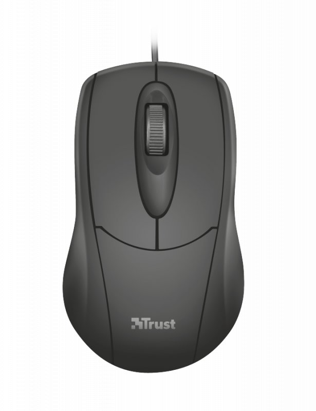 myš TRUST ZIVA Optical Mouse, USB - obrázek produktu