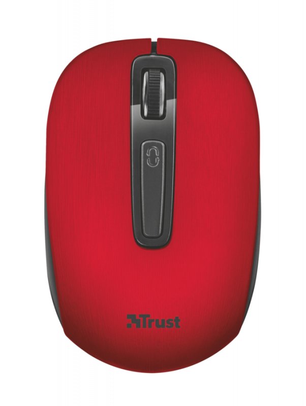 myš TRUST Aera Wireless Mouse - red - obrázek produktu