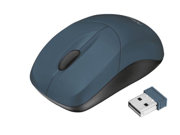 myš TRUST Inu Small Wireless Mouse - blue - obrázek produktu