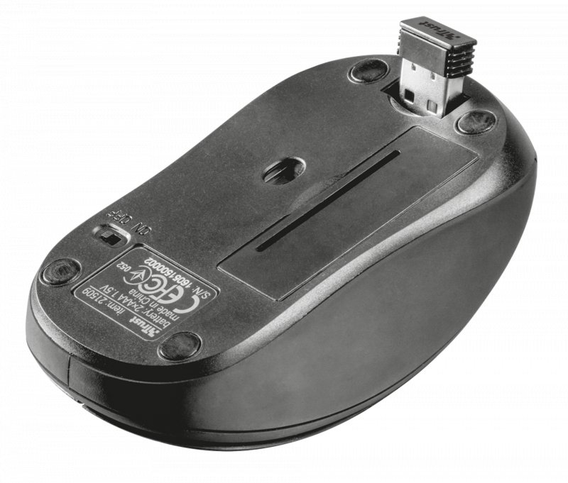 myš TRUST Ziva Wireless Compact Mouse - obrázek č. 3