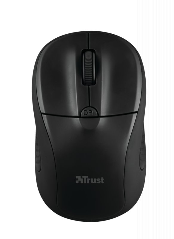 myš TRUST Primo Wireless Mouse - matte black - obrázek produktu