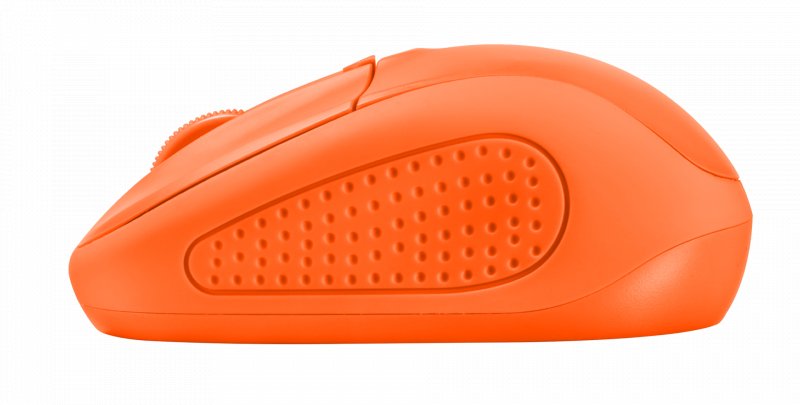 myš TRUST Primo Wireless Mouse - neon orange - obrázek č. 2