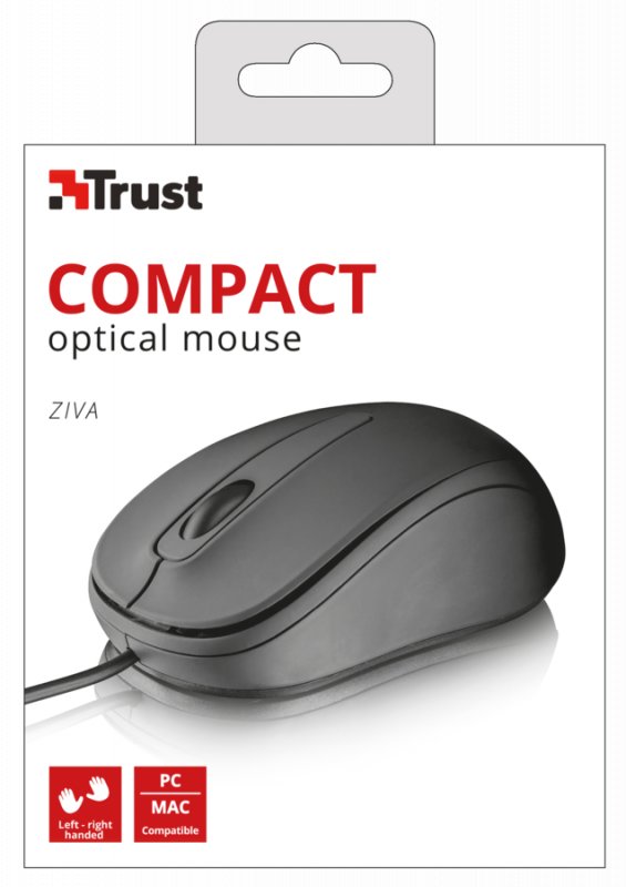 myš TRUST Ziva Optical Compact Mouse - obrázek č. 2
