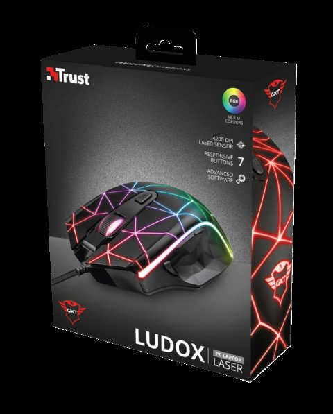 TRUST GXT 178 Ludox Laser Gaming Mouse - obrázek č. 6