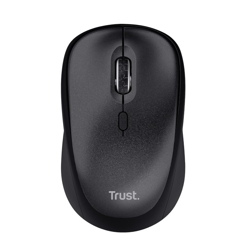 TRUST TM-201/ Kancelářská/ Optická/ Bezdrátová USB/ Černá - obrázek produktu
