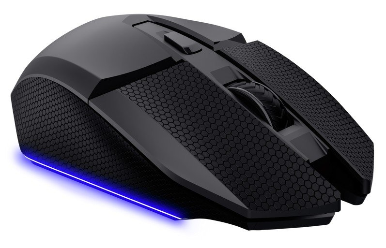 Trust GXT122 FELOX+ / Herní / Optická / Pro praváky / 10 000 DPI / USB+BT / Černá - obrázek č. 3