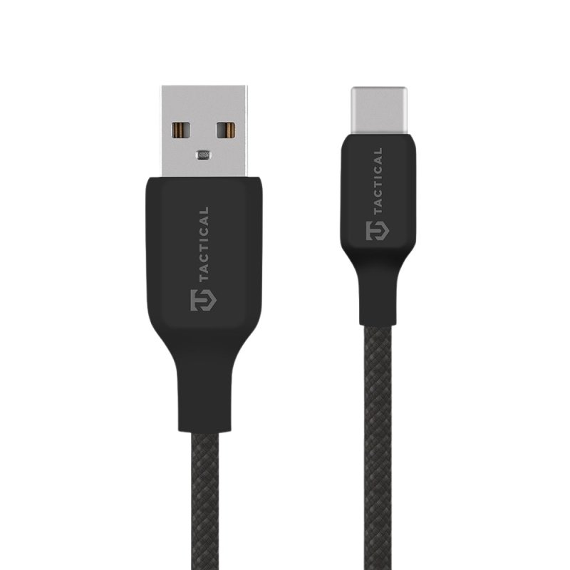 Tactical Stitch Thread Cable USB-A / USB-C 1m Black - obrázek produktu
