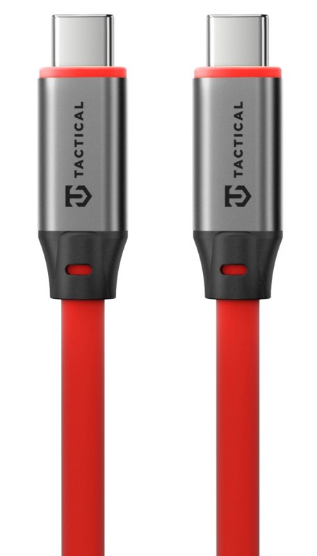 Tactical Fat Man 2.0 Cable USB-C / USB-C 1m Red - obrázek produktu