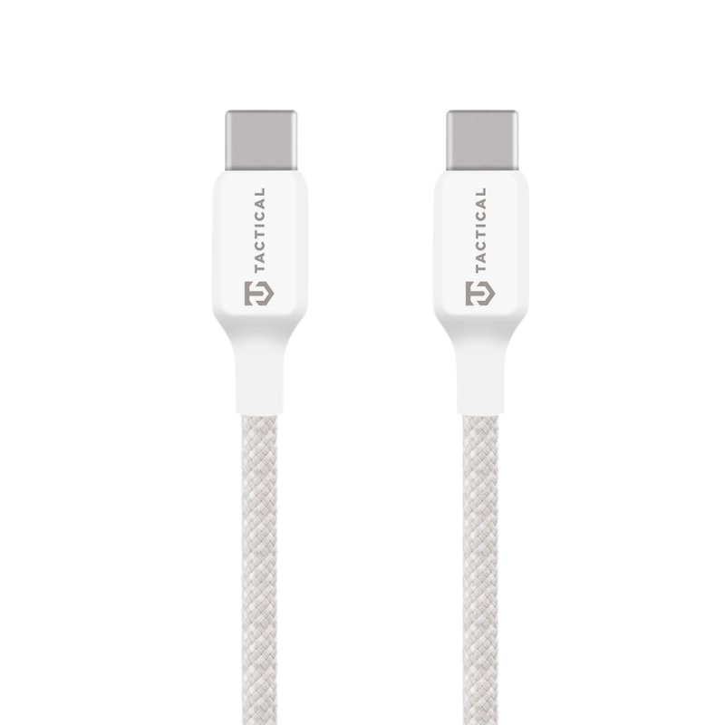 Tactical Stitch Thread Cable USB-C / USB-C 0.3m White - obrázek produktu