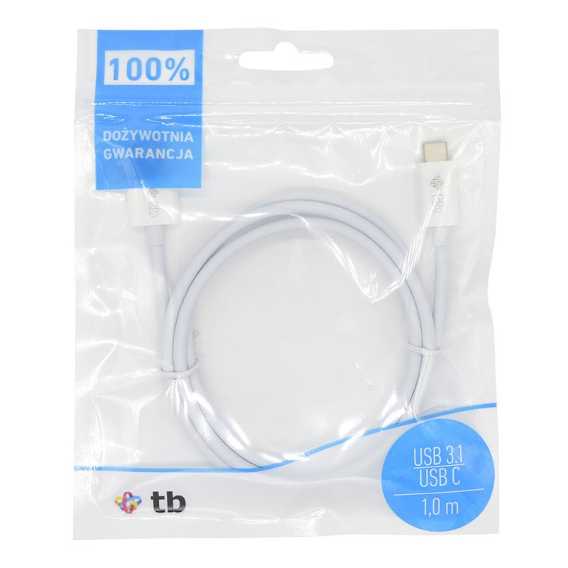 TB Touch USB type C to USB 3.1 , 1m. white - obrázek č. 2