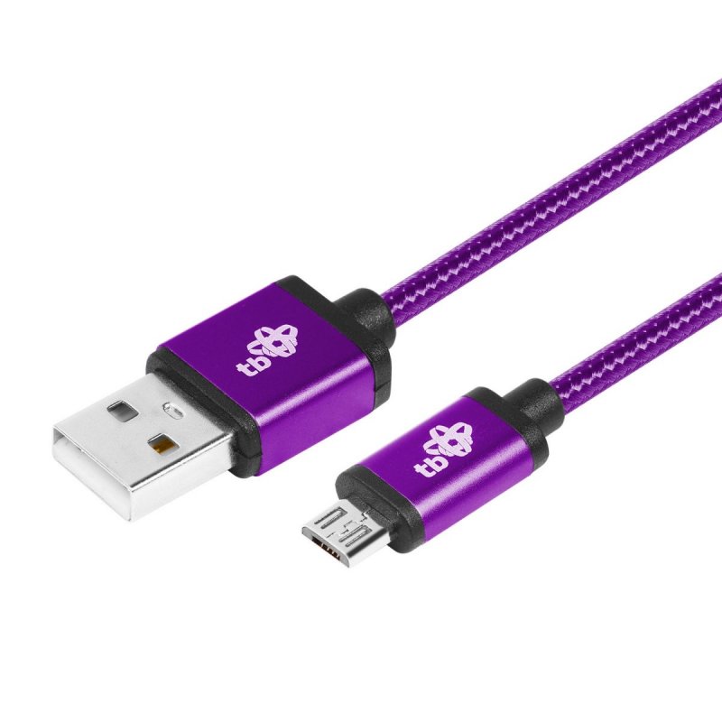 TB Touch USB - MicroUSB, 1,5m, purple - obrázek produktu