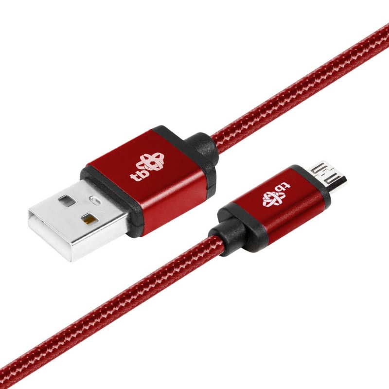 TB Touch USB - MicroUSB, 1,5m, ruby - obrázek produktu