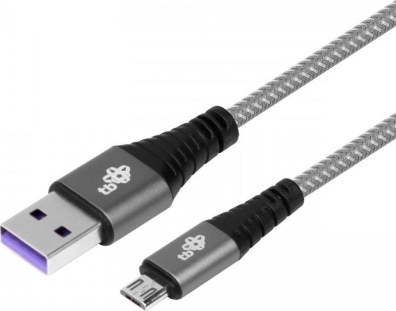 TB Touch USB-A/ microUSB, šedý, 1m - obrázek produktu