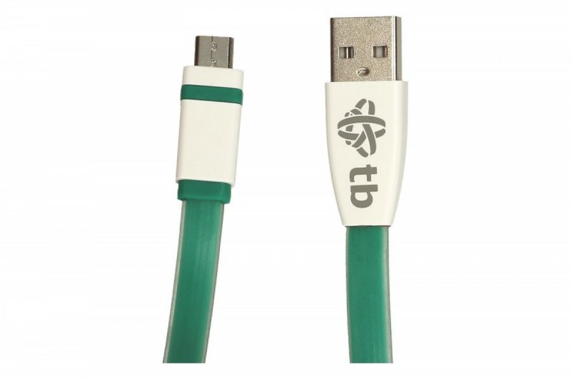 TB Touch Micro USB - USB Cable, 2m, green - obrázek produktu
