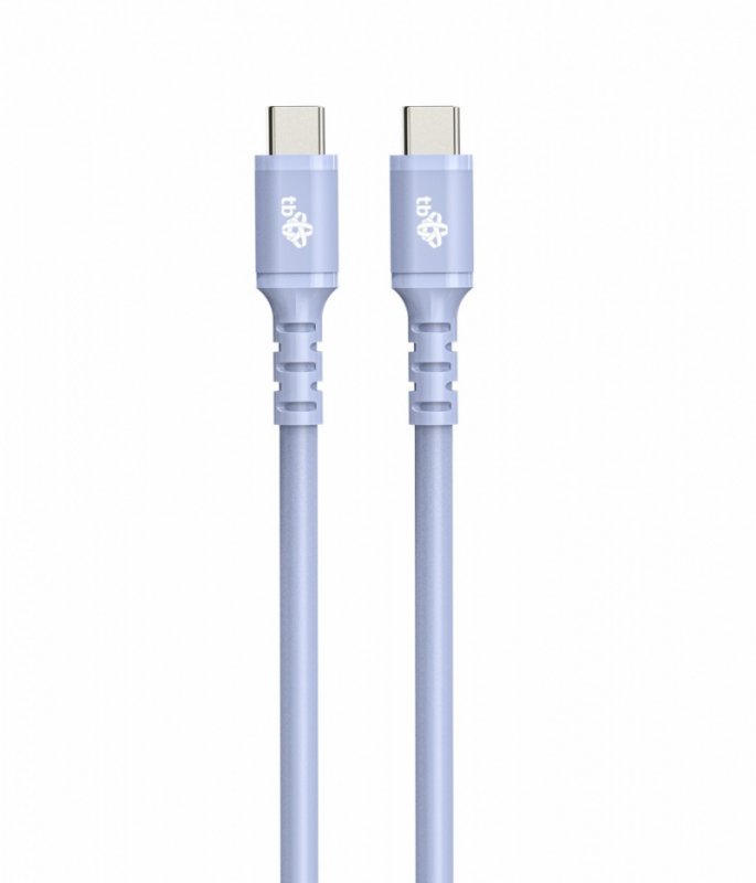 TB USB-C kabel fialový 60W 1m - obrázek produktu