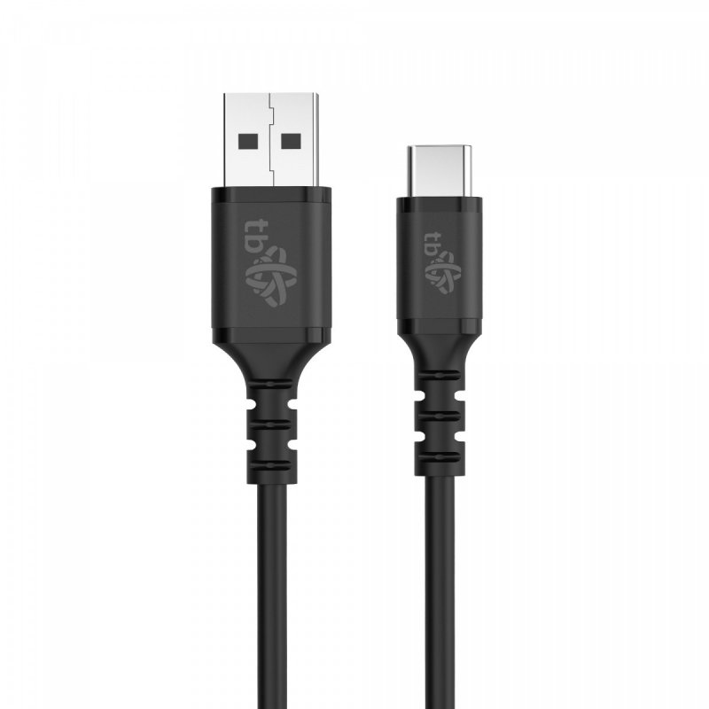 TB USB A - USB C kabel 50 cm silicone black - obrázek produktu
