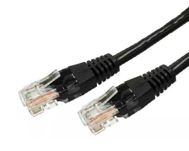 TB Touch Patch kabel, UTP, RJ45, cat6a, 1m, černý - obrázek produktu