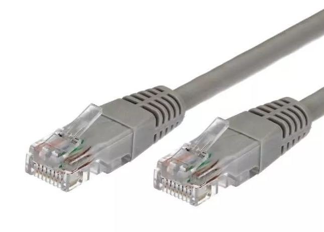 TB Touch Patch kabel, UTP, RJ45, cat6a, 1m, šedý - obrázek produktu