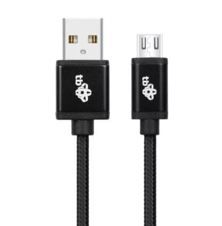 TB Touch USB - micro USB kabel, 2m, černý - obrázek produktu