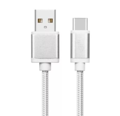 TB Touch USB - USB-C kabel, 2m, stříbrný - obrázek produktu