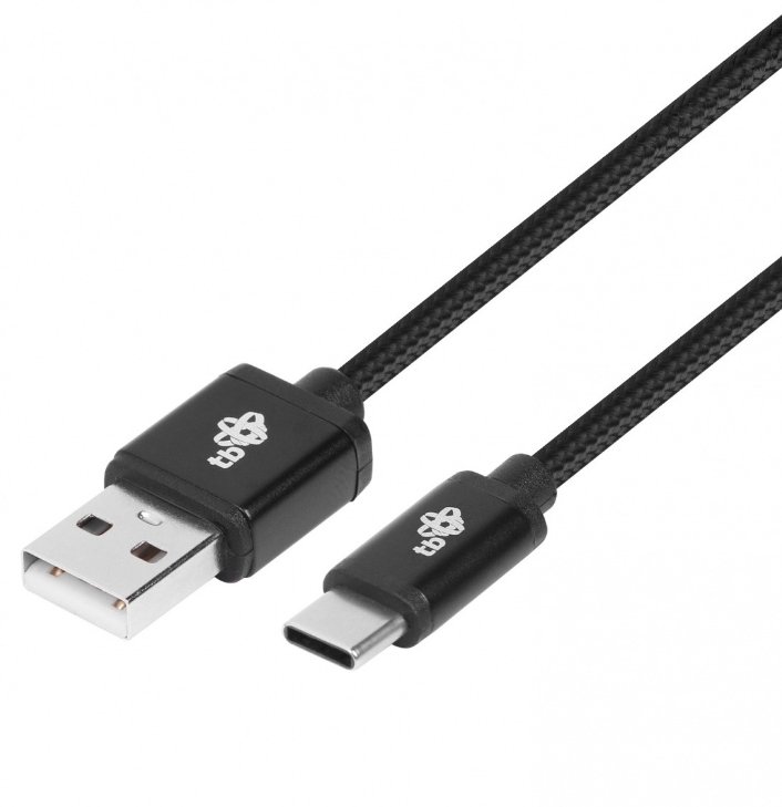 TB Touch USB - USB C kabel, 1,5m, černý - obrázek produktu
