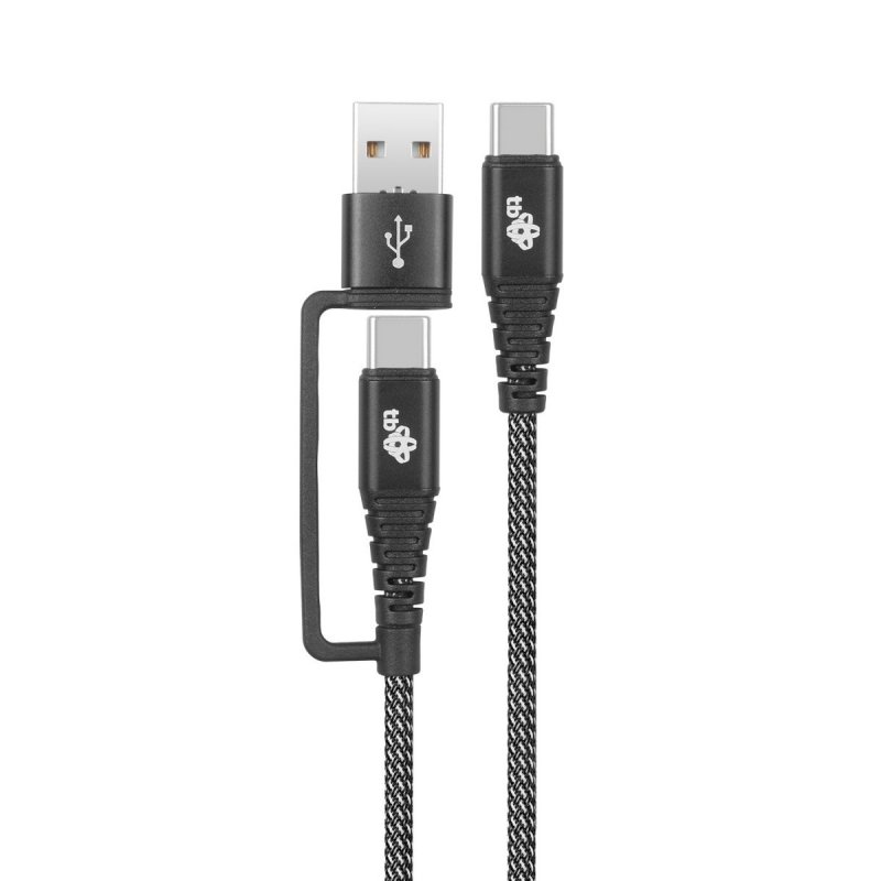 TB Touch 2v1 kabel USB-C - USB C s USB A, 1,2m - obrázek č. 3