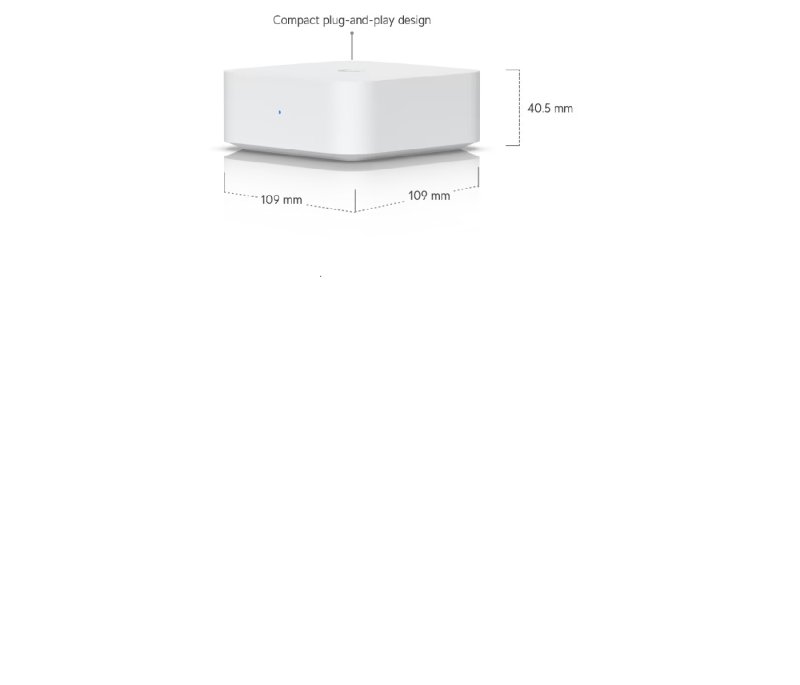 Ubiquiti UPL-Port-W UniFi Play PoE Audio Port, bílá - obrázek č. 6