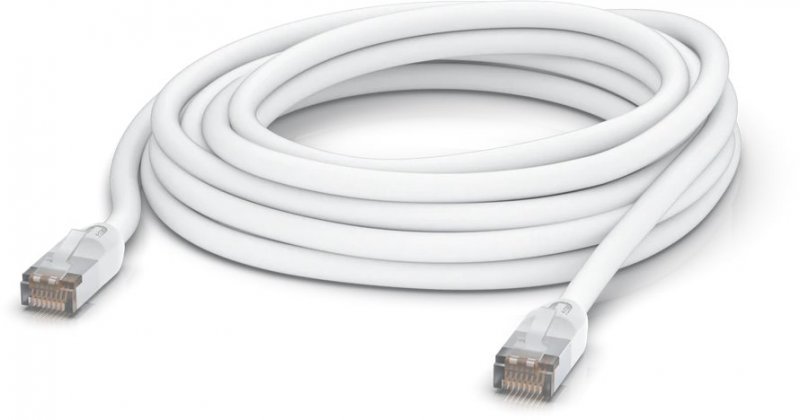 Ubiquiti UACC-Cable-Patch-Outdoor-8M-W, Venkovní UniFi patch kabel, 8m, Cat5e, bílý - obrázek produktu