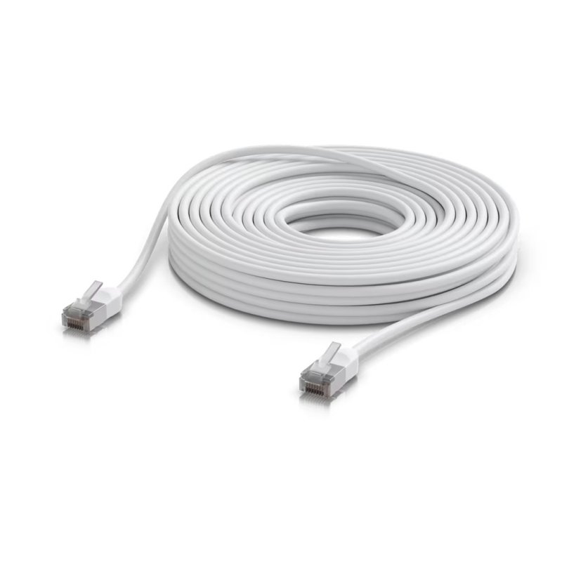 Ubiquiti UACC-Cable-Patch-Outdoor-C6A-15M-W, UniFi Premium Patch Cable Outdoor, 15m, bílá - obrázek produktu
