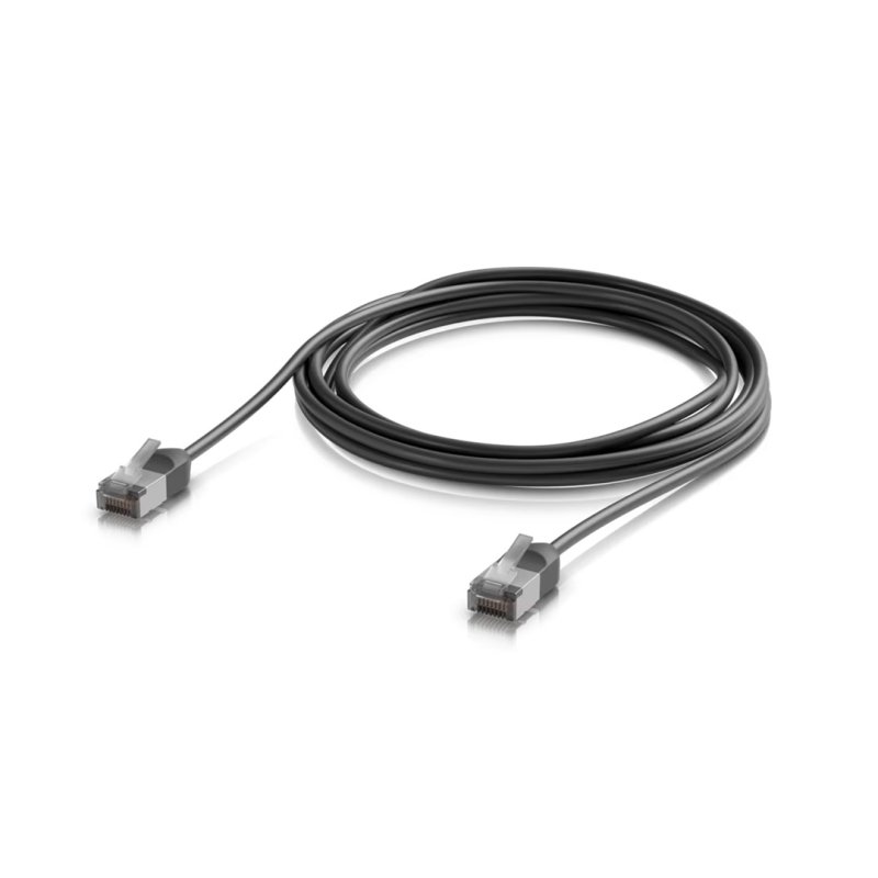 Ubiquiti UACC-Cable-Patch-Outdoor-C6A-3M-BK, UniFi Premium Patch Cable Outdoor, 3m, černá - obrázek produktu