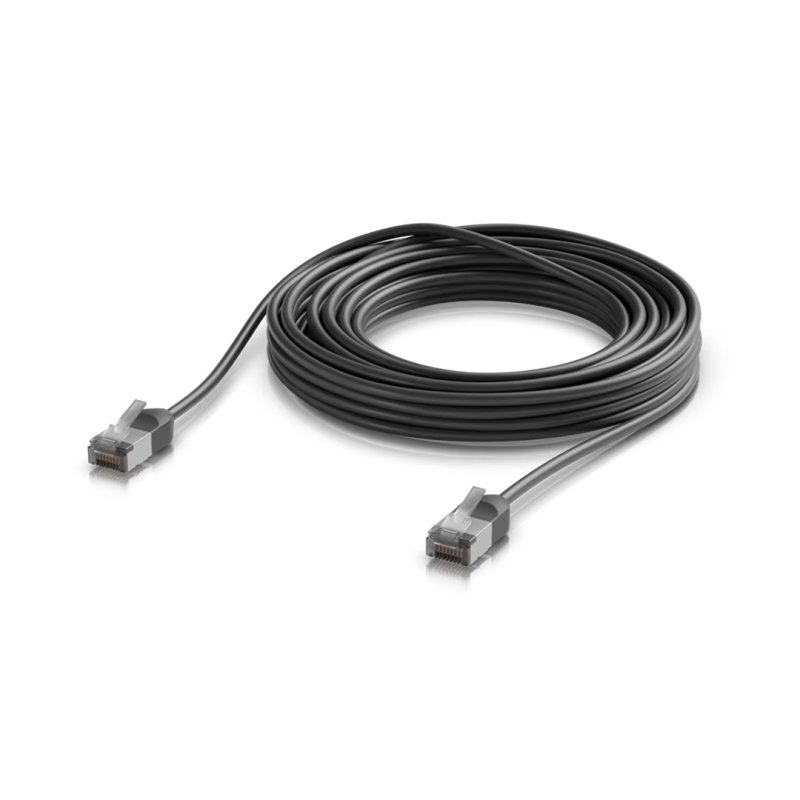 Ubiquiti UACC-Cable-Patch-Outdoor-C6A-8M-BK, UniFi Premium Patch Cable Outdoor, 8m, černá - obrázek produktu