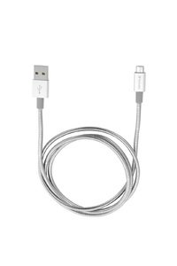 Verbatim MircoB USB kabel,Sync & Charge,1m,silver - obrázek č. 1