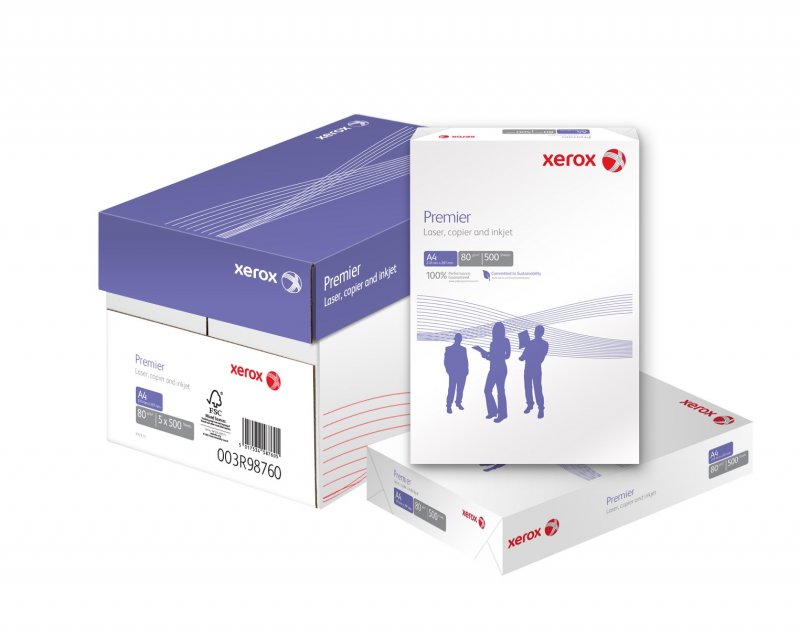 XEROX Premier A4 80g 5x 500 listů (karton) - obrázek produktu