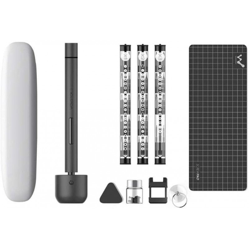Xiaomi Wowstick 1F 69v1 elektrický AKU šroubovák stříbrný - obrázek č. 2