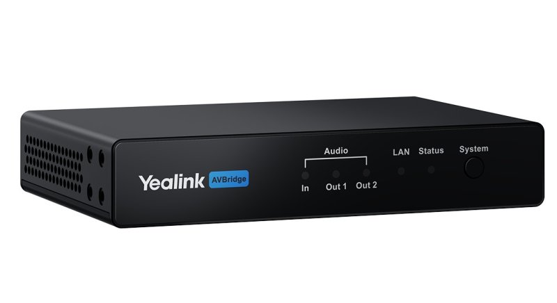 Yealink AVBridge,  kompaktní audio box a extender A / V signálu, AES67 a Dante - obrázek produktu