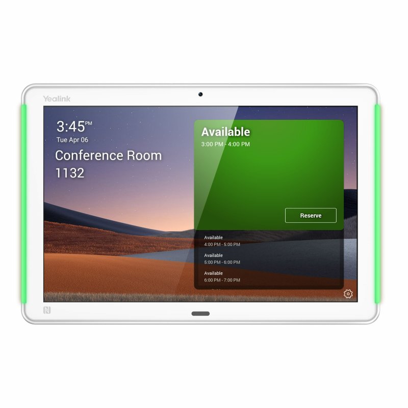 Yealink Room Panel Plus, 10.1" LCD, PoE, Wi-Fi, NFC - obrázek produktu