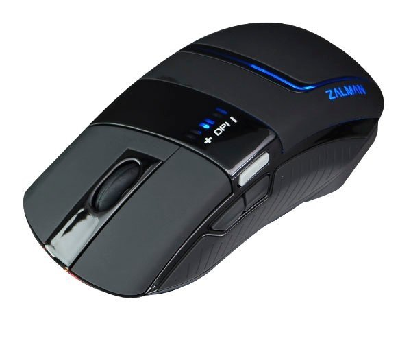 myš optická Zalman ZM-M501R - 4000DPI, black, 9tl., USB - obrázek produktu