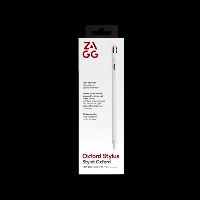 ZAGG Oxford Stylus for Apple iPad - White - obrázek č. 1