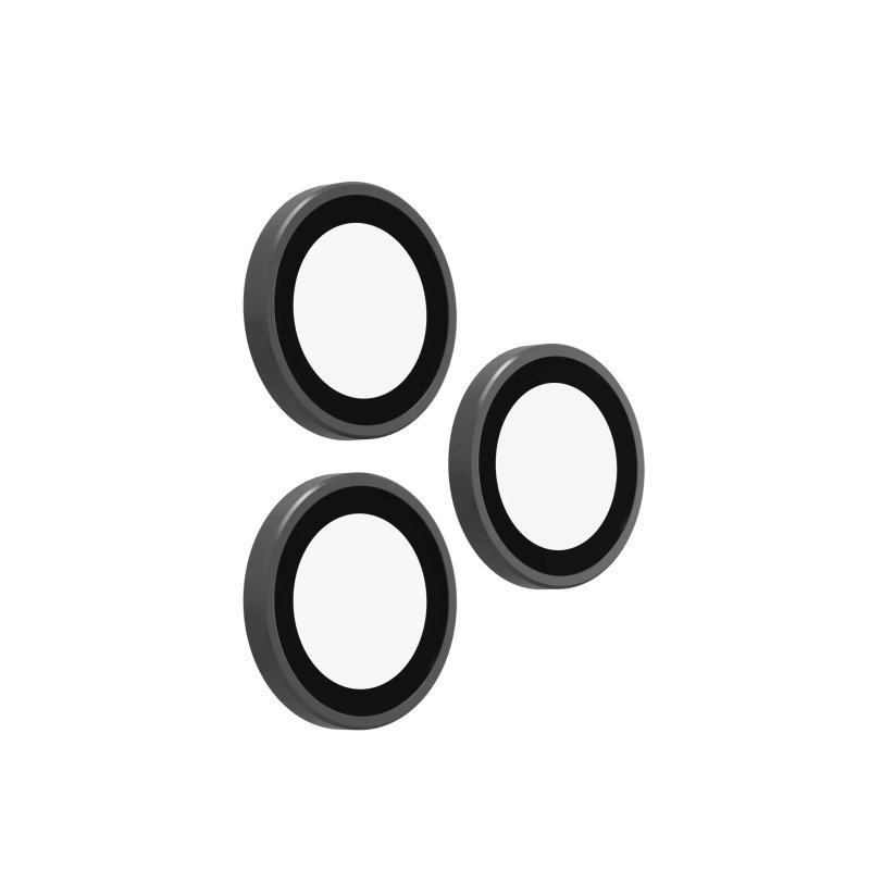 Glass Elite Anti-Reflective Camera Rings for Apple iPhone 18 Pro Max  /  18 Pro - Silver - obrázek č. 1
