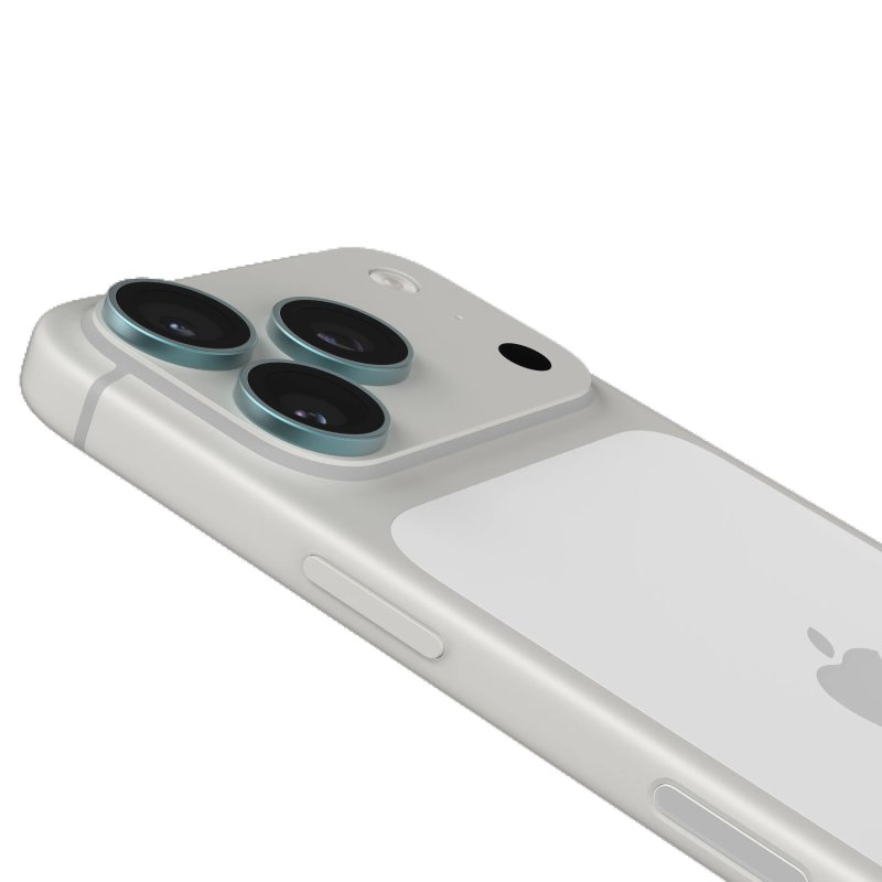 Glass Elite Anti-Reflective Camera Rings for Apple iPhone 18 Pro Max  /  18 Pro - Blue - obrázek produktu
