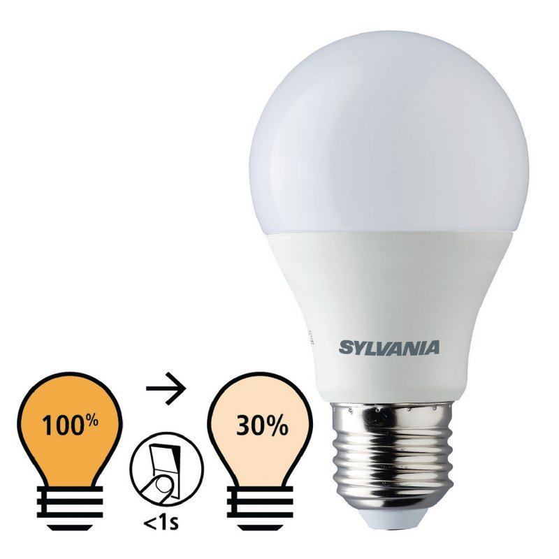 LED Žárovka E27 A60 8.5 W 806 lm 2700 K - obrázek produktu