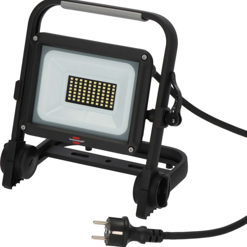 Mobilní LED stavební lampa JARO 4060 M / LED nouzové osvětlení pro venkovní 30W (pracovní světlo s 3m kabelem a rychloupínáním, - obrázek č. 7