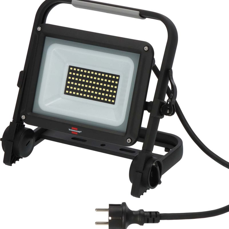 Mobilní LED stavební lampa JARO 7060 M / LED reflektor 50W pro venkovní použití (pracovní LED lampa s 5m kabelem, LED nouzové os - obrázek č. 7