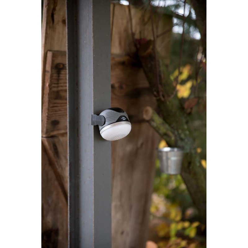 Nabíjecí LED venkovní lampa OLI 310 AB s Bluetooth® reproduktorem (Kampanová lampa s magnetem a háčkem / Karavanová lampa pro ve - obrázek č. 3